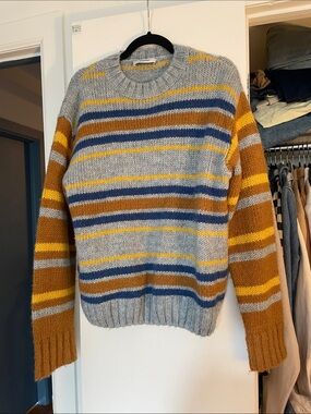 Guizio Oversized Crewneck Sweater